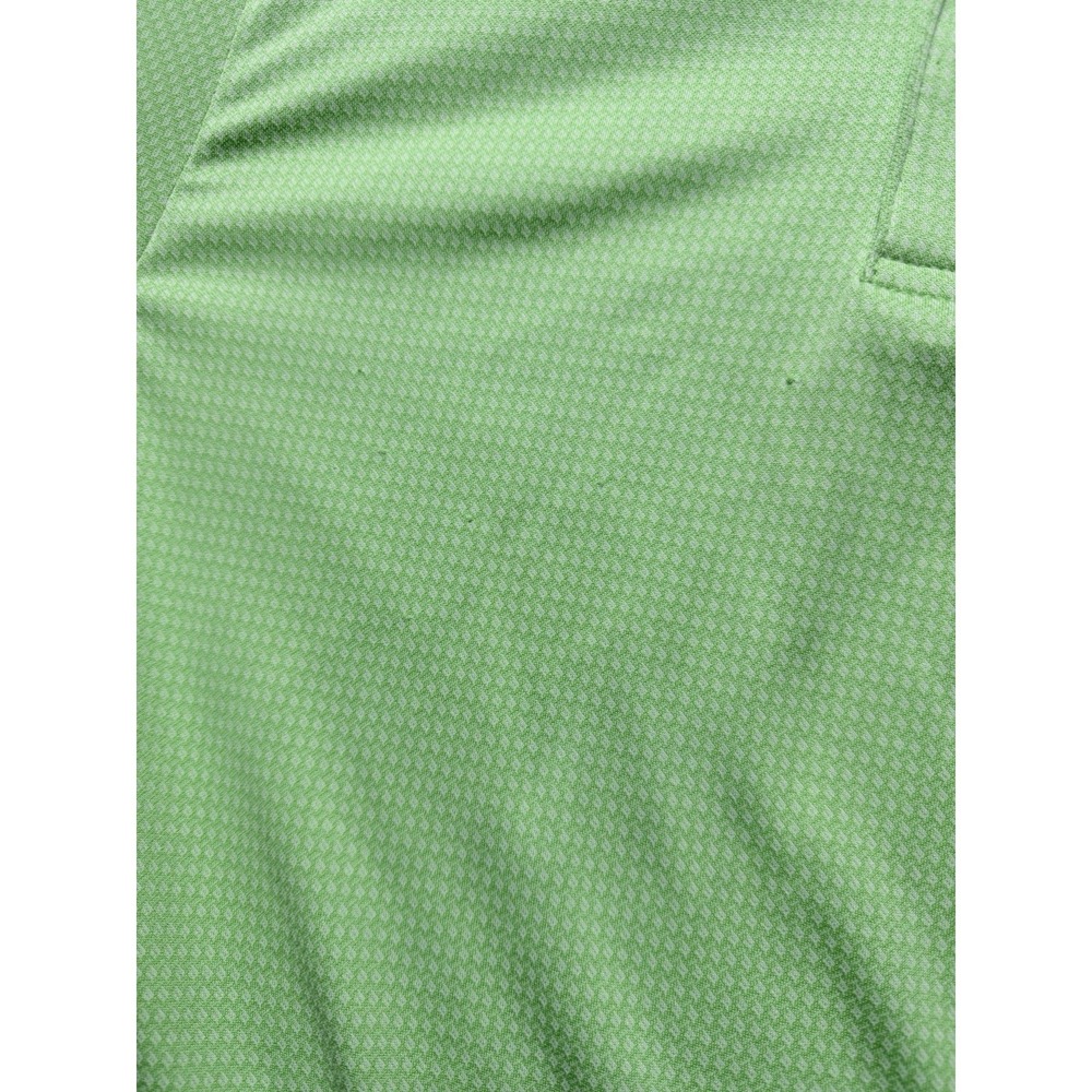 Ben Hogan Performance Polo Shirt L Green Custom Floral Embroidered Golf Shirt - Picture 9 of 16